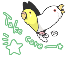 I'm Budgie. sticker #5602488