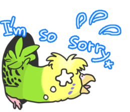 I'm Budgie. sticker #5602491