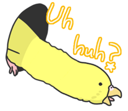 I'm Budgie. sticker #5602493