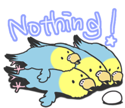 I'm Budgie. sticker #5602496