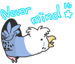 I'm Budgie. sticker #5602497