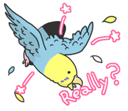 I'm Budgie. sticker #5602499