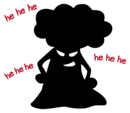 Little broccoli version English sticker #5602657