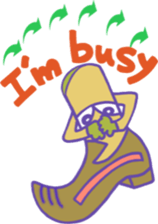 Shoes series (English) sticker #5602743