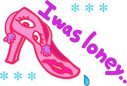 Shoes series (English) sticker #5602746