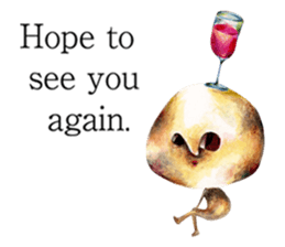 Greetings in the surreal picture sticker #5603061