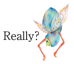 Greetings in the surreal picture sticker #5603064