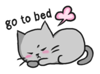 Russian blue cat!! sticker #5603297