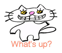 Specter cat MANYA (English version) sticker #5603891