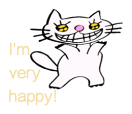 Specter cat MANYA (English version) sticker #5603892