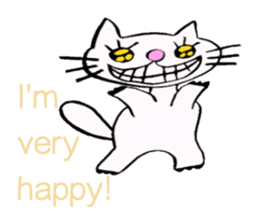 Specter cat MANYA (English version) sticker #5603892