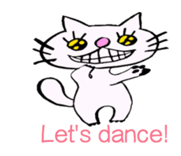 Specter cat MANYA (English version) sticker #5603894