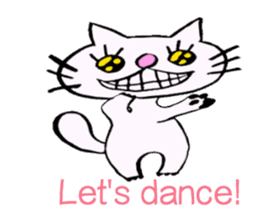 Specter cat MANYA (English version) sticker #5603894