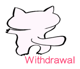 Specter cat MANYA (English version) sticker #5603896