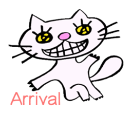 Specter cat MANYA (English version) sticker #5603897