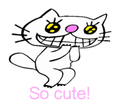 Specter cat MANYA (English version) sticker #5603899