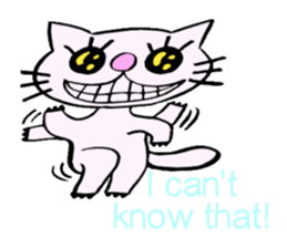 Specter cat MANYA (English version) sticker #5603904