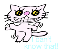 Specter cat MANYA (English version) sticker #5603904