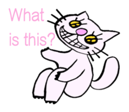 Specter cat MANYA (English version) sticker #5603906