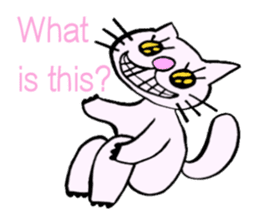 Specter cat MANYA (English version) sticker #5603906