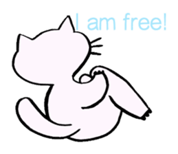 Specter cat MANYA (English version) sticker #5603907