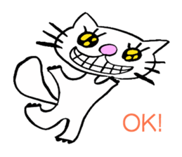 Specter cat MANYA (English version) sticker #5603909