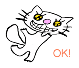 Specter cat MANYA (English version) sticker #5603909