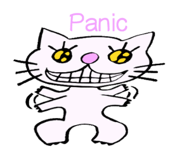 Specter cat MANYA (English version) sticker #5603915