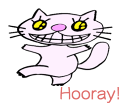 Specter cat MANYA (English version) sticker #5603916