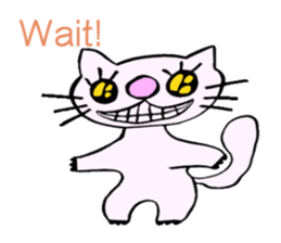 Specter cat MANYA (English version) sticker #5603918