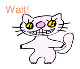 Specter cat MANYA (English version) sticker #5603918