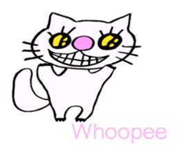 Specter cat MANYA (English version) sticker #5603919