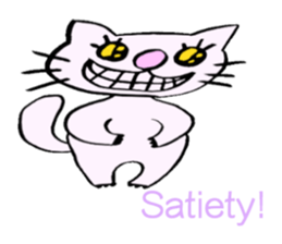 Specter cat MANYA (English version) sticker #5603920