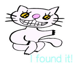 Specter cat MANYA (English version) sticker #5603922