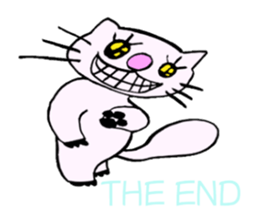 Specter cat MANYA (English version) sticker #5603923