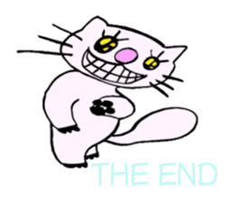 Specter cat MANYA (English version) sticker #5603923