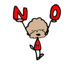 Mac is stray dog sticker #5604372