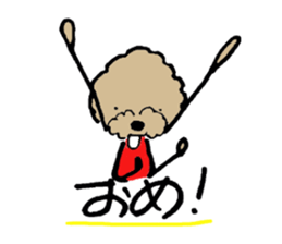 Mac is stray dog sticker #5604384