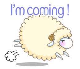 The Fluffy Sheep's Daily Talks - Engish sticker #5604488
