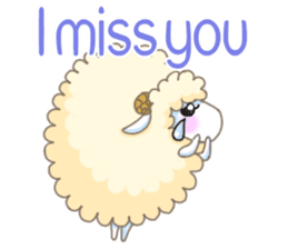 The Fluffy Sheep's Daily Talks - Engish sticker #5604496