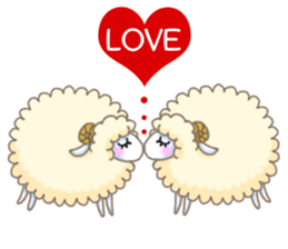 The Fluffy Sheep's Daily Talks - Engish sticker #5604498