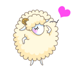 The Fluffy Sheep's Daily Talks - Engish sticker #5604499