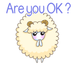The Fluffy Sheep's Daily Talks - Engish sticker #5604501