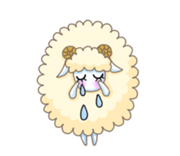The Fluffy Sheep's Daily Talks - Engish sticker #5604514