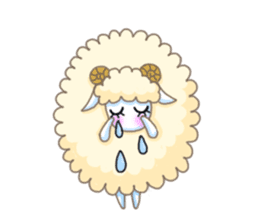 The Fluffy Sheep's Daily Talks - Engish sticker #5604514