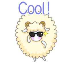 The Fluffy Sheep's Daily Talks - Engish sticker #5604517