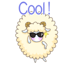 The Fluffy Sheep's Daily Talks - Engish sticker #5604517