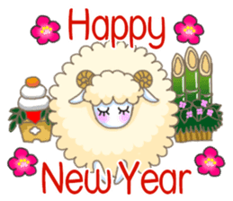 The Fluffy Sheep's Daily Talks - Engish sticker #5604521