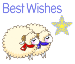 The Fluffy Sheep's Daily Talks - Engish sticker #5604522