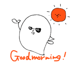 Daily ghost sticker sticker #5604524
